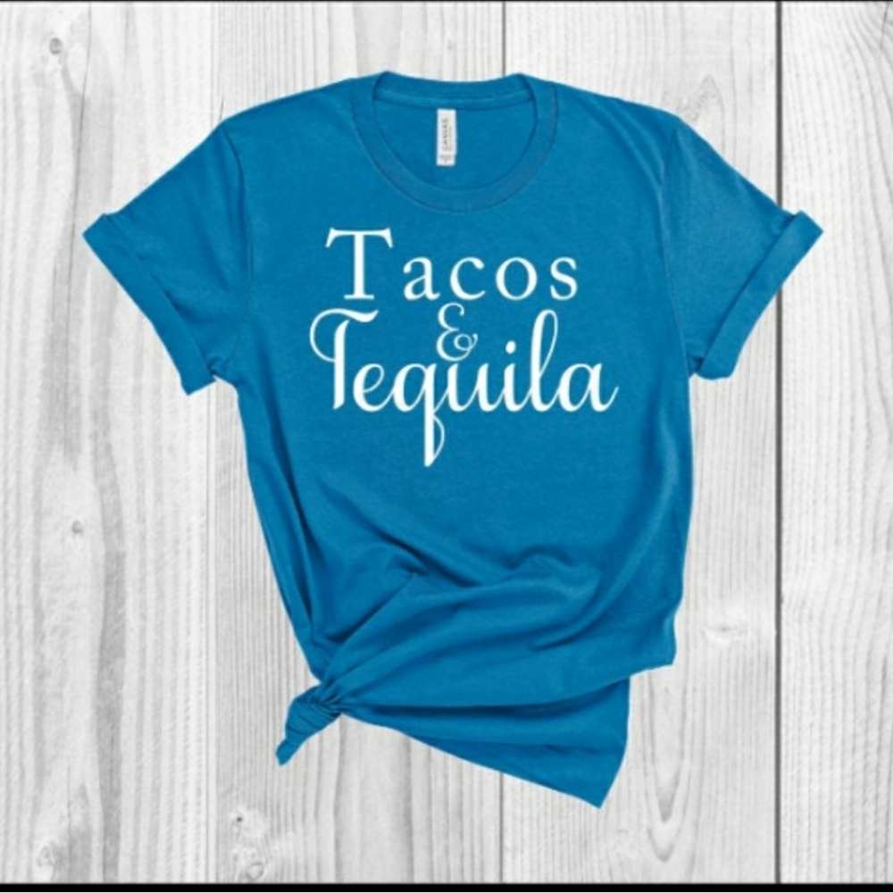 Yacos and tequila shirt
